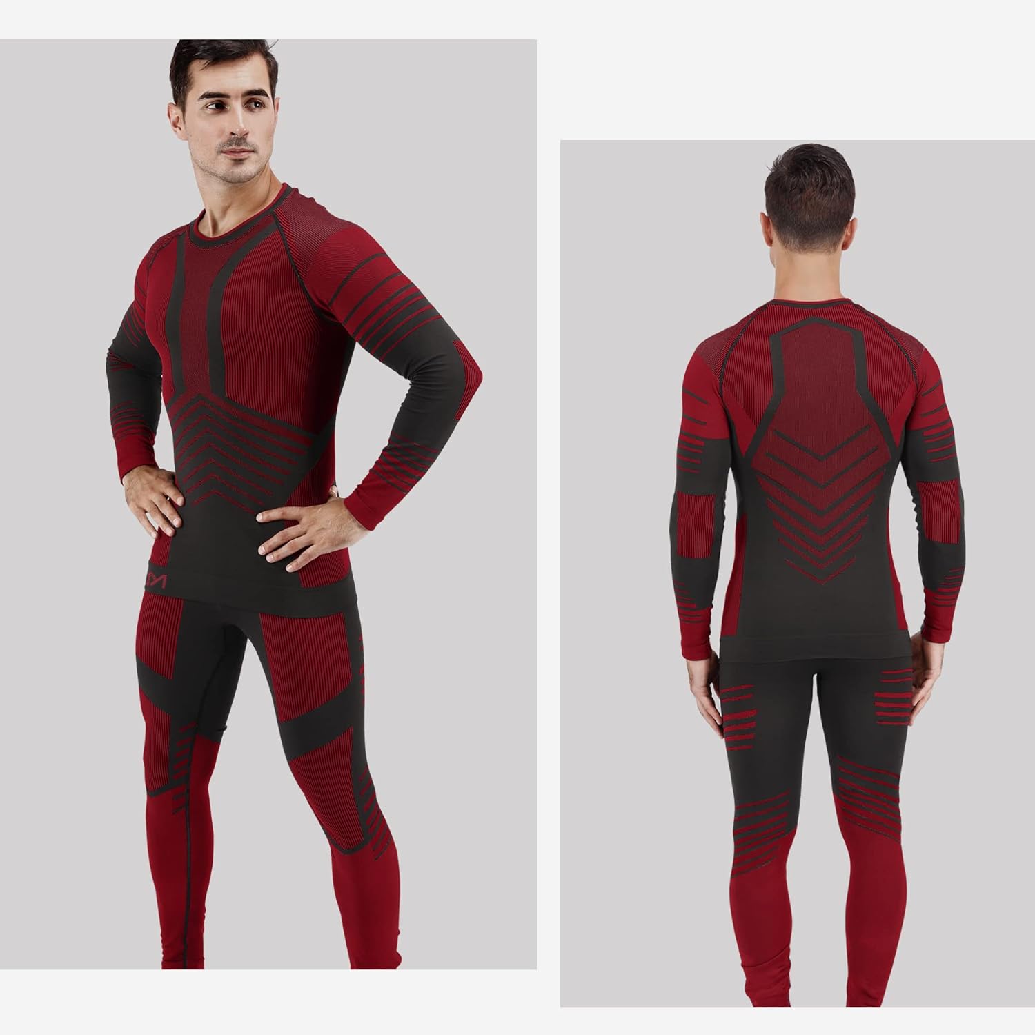 Thumbnail 3 de MEETYOO Intimo termico uomo Maglia e Leggings