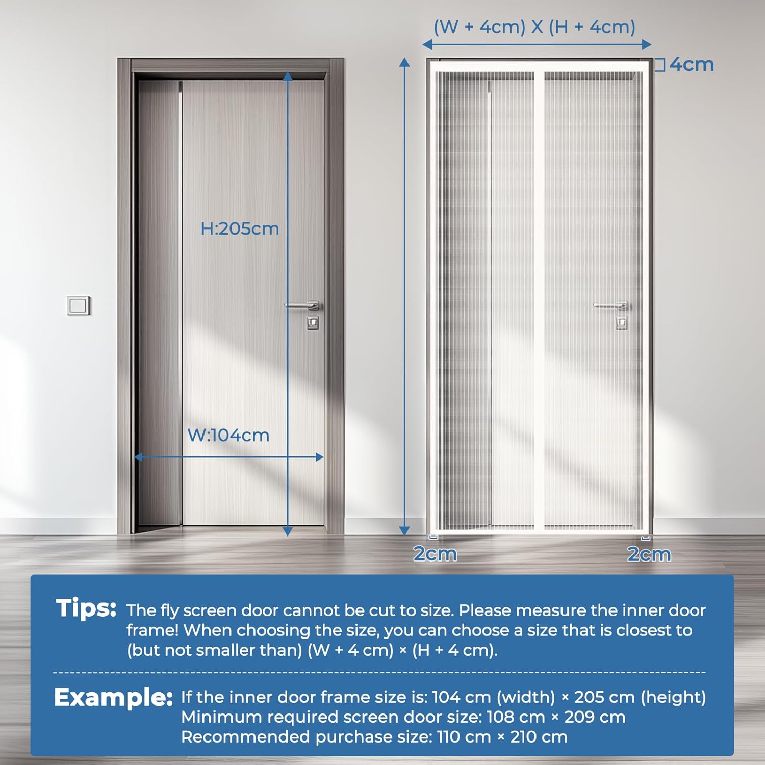 Thumbnail 2 de LUYANXY Zanzariera Magnetica 160x250 cm – porta finestra, chiusura automatica e protezione anti insetti