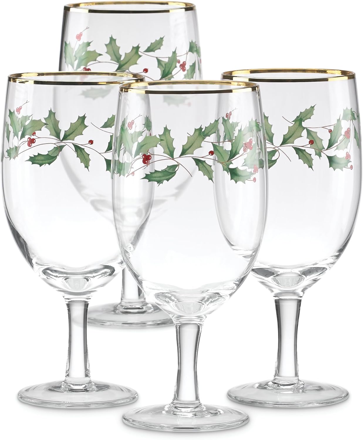 Detalle 2 de Lenox Holiday Iced Beverage Glasses, 14 oz