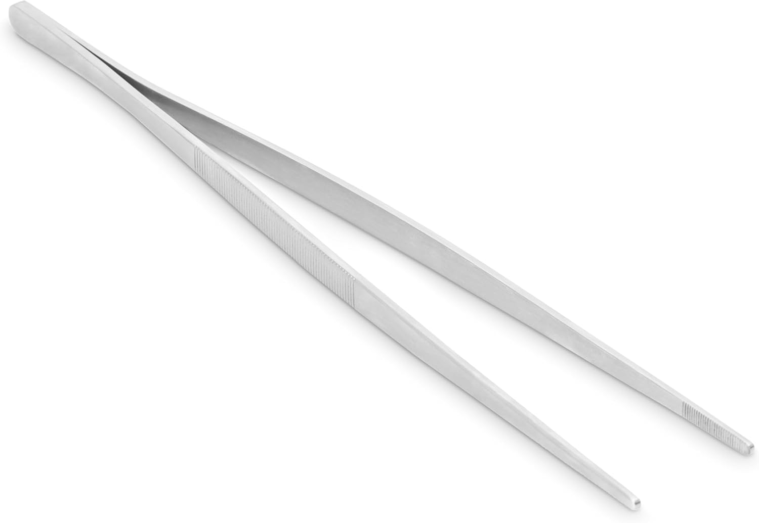 Detalle de Weber Premium Grillbesteck 3-tlg. aus Edelstahl – Zange, Wender, Pinsel mit Anti-Rutsch-Griffen