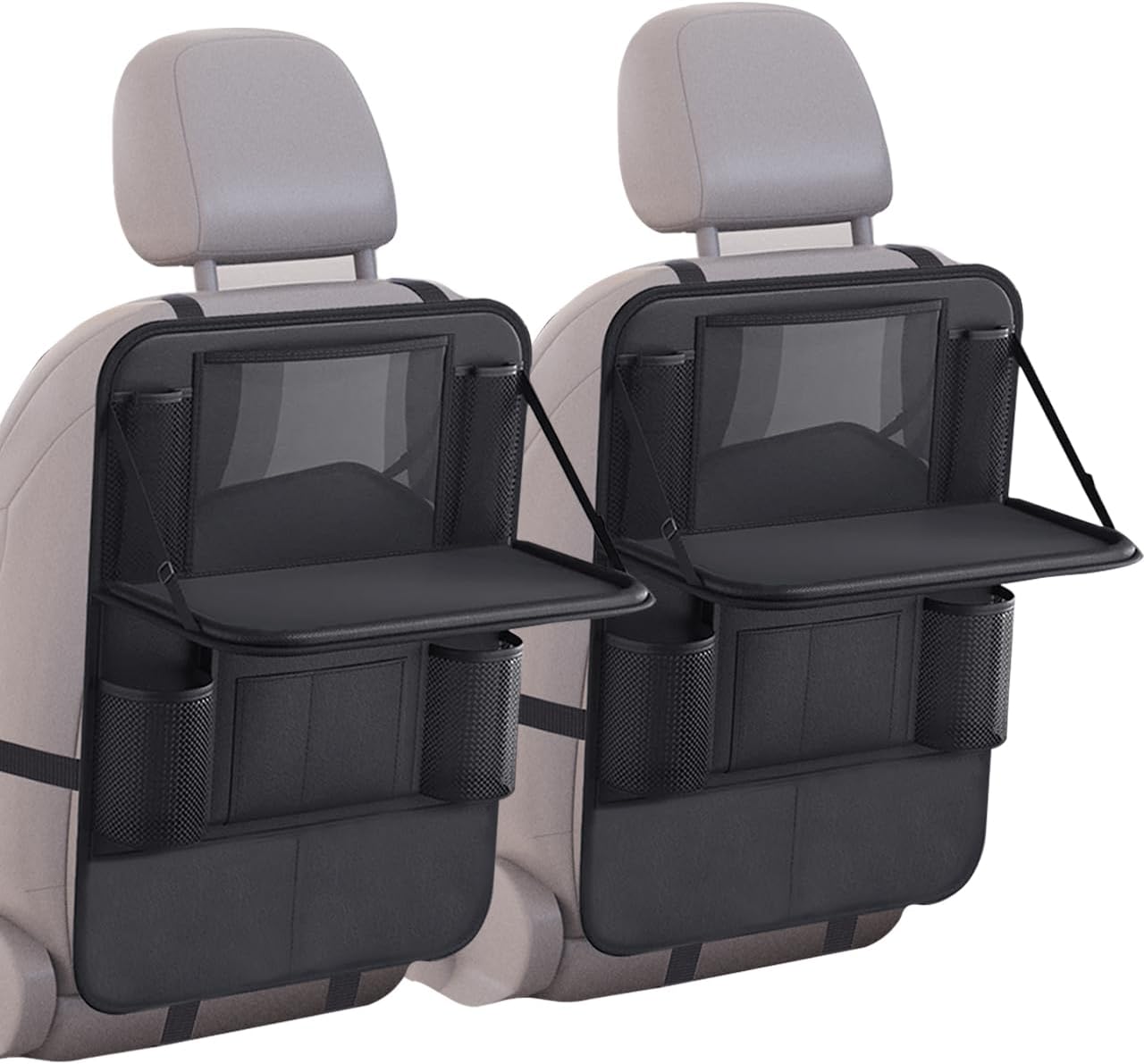 Thumbnail 6 de Car Backseat Organizer with Foldable Tray and 10 Pockets