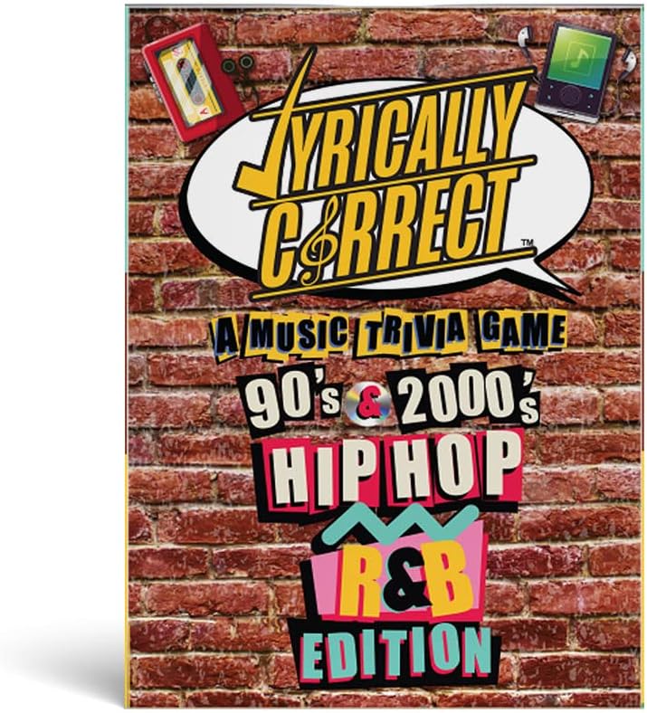 Detalle 2 de Lyrically Correct 1990s–2000s Music Trivia Card Game 🎲