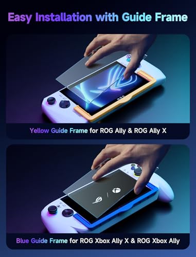 Thumbnail 1 de JSAUX Protector de Pantalla 7" para ROG Ally / ROG Xbox Ally (2 piezas) antirreflejos y cristal templado 9H