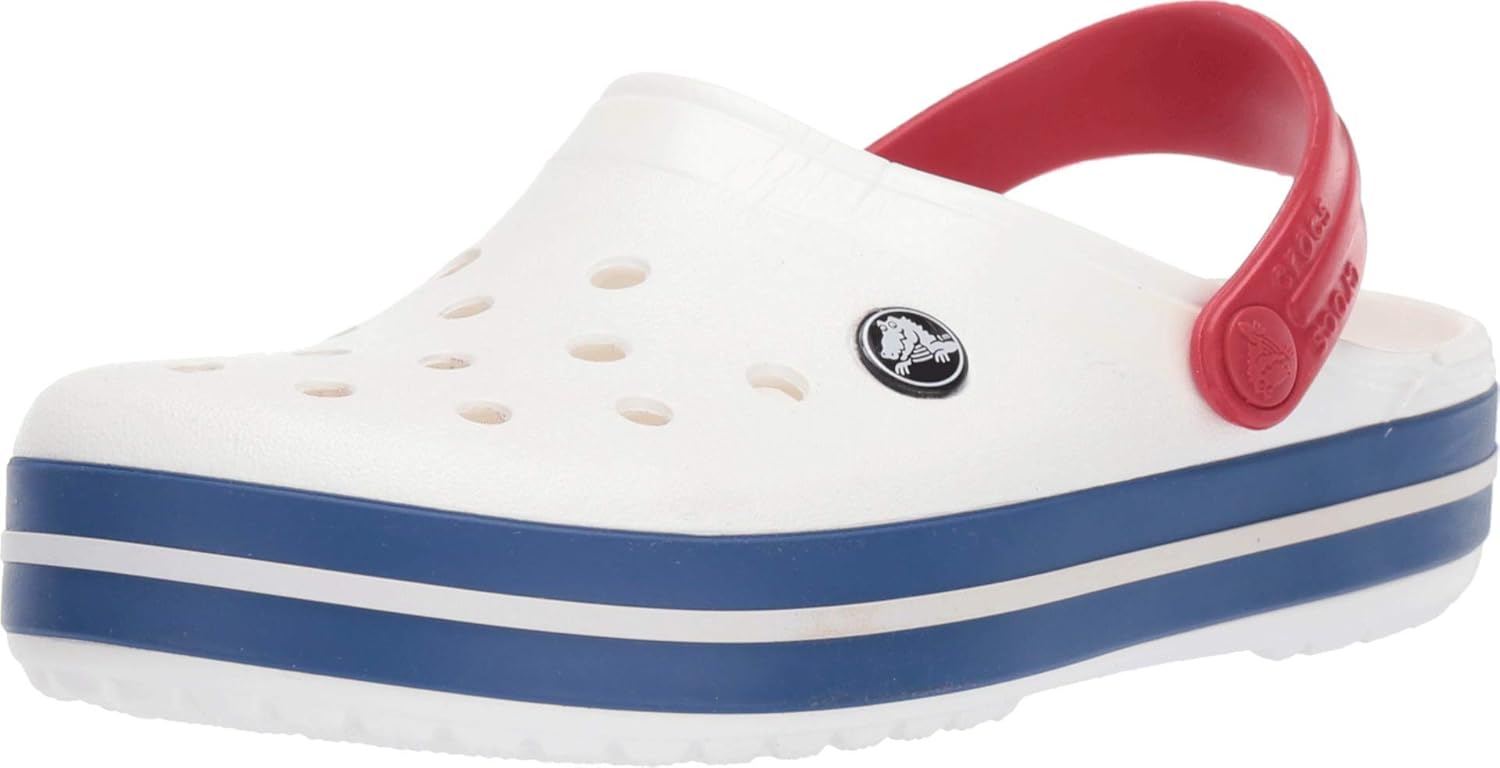 Detalle de Crocs Unisex Adulto Crocband Clog Pearl Pink/Wild Orchid: zueco cómodo y ligero