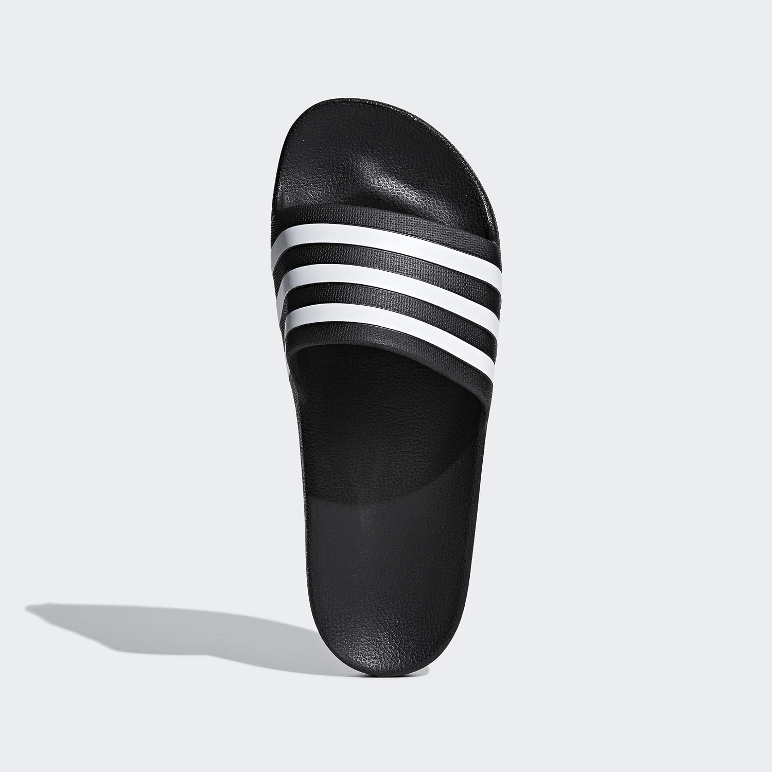 Detalle de Adidas Adilette Aqua Unisex: Dusch- & Badeschuhe Schwarz 46 EU