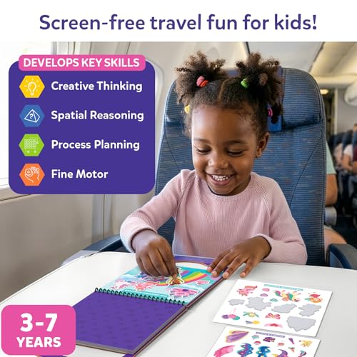 Thumbnail 4 de Skillmatics Peelies – Unicorns & Princesses, Reusable Sticker Activity Book
