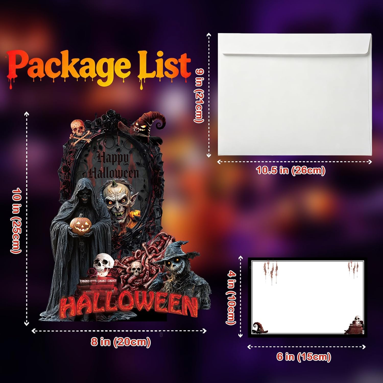 Detalle de Halloween Pop-Up Card, 10-Inch