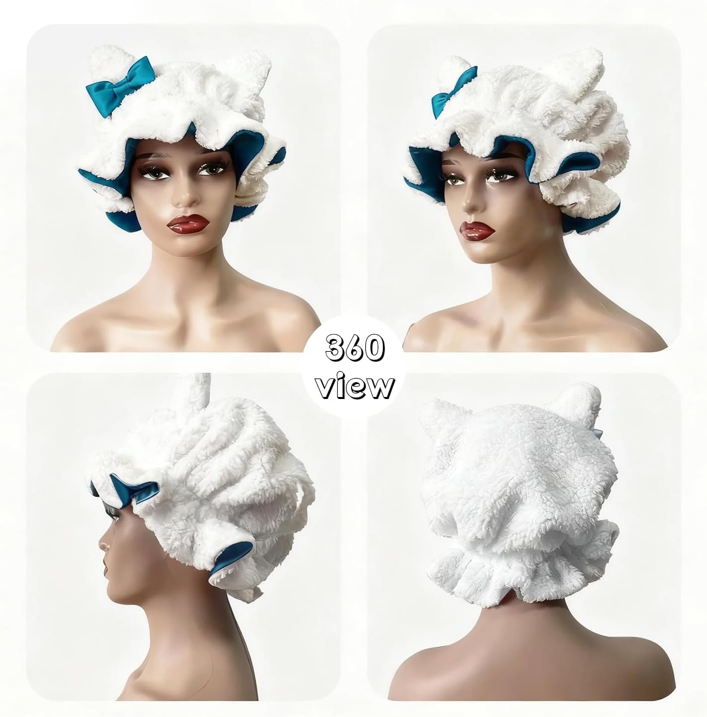 Detalle 2 de Etcial Sleep Bonnet with Satin Lining