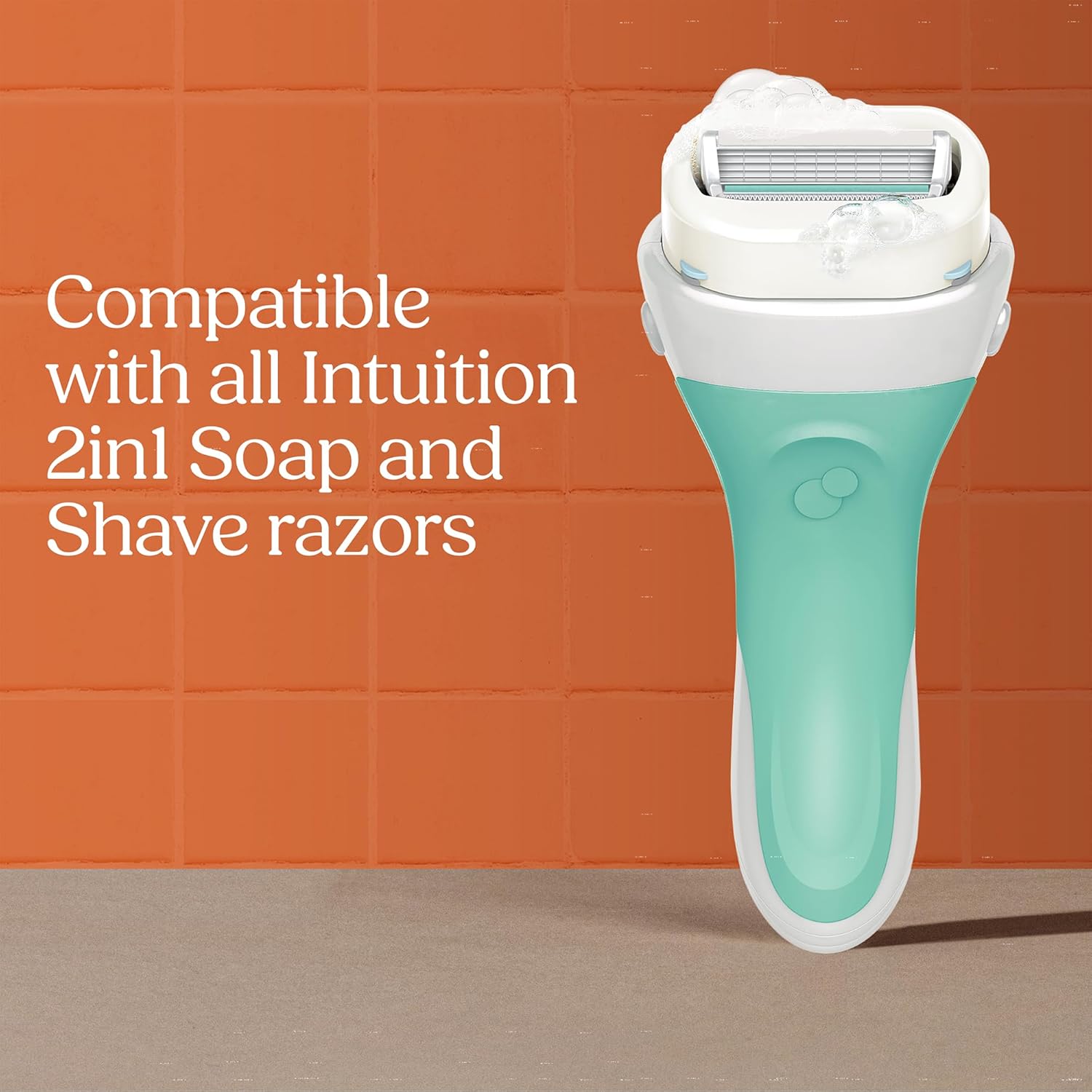 Thumbnail 5 de Wilkinson Sword Intuition 2in1 Soap & Shave Razor for Women – 9 Refills
