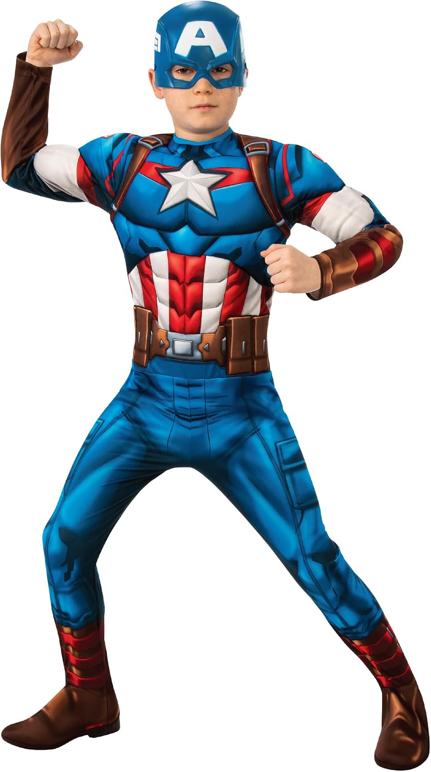 Detalle de Rubie's Captain America Kids Costume