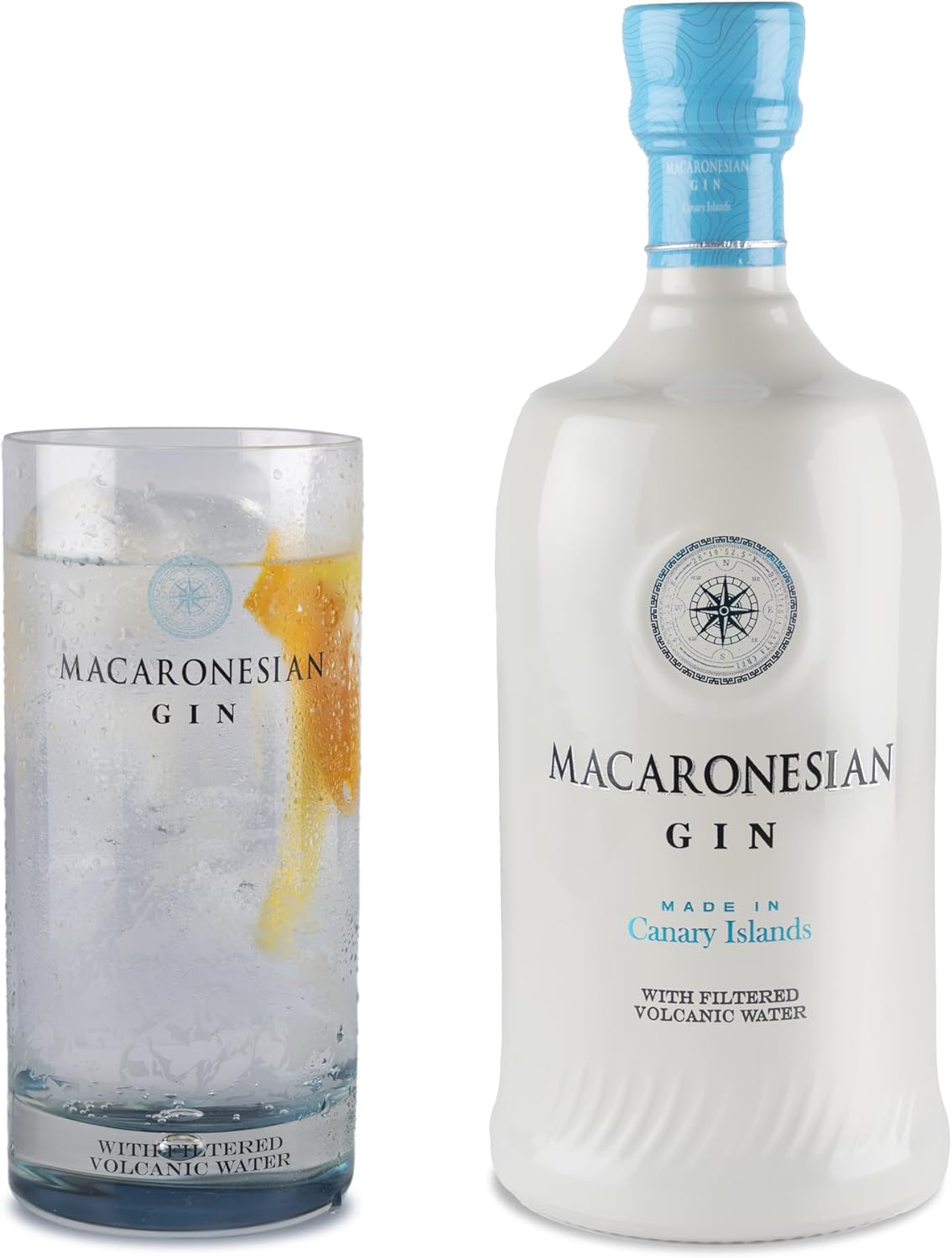 Thumbnail 3 de Macaronesian Ginebra Premium Islas Canarias agua volcánica filtrada 700ml 🍸