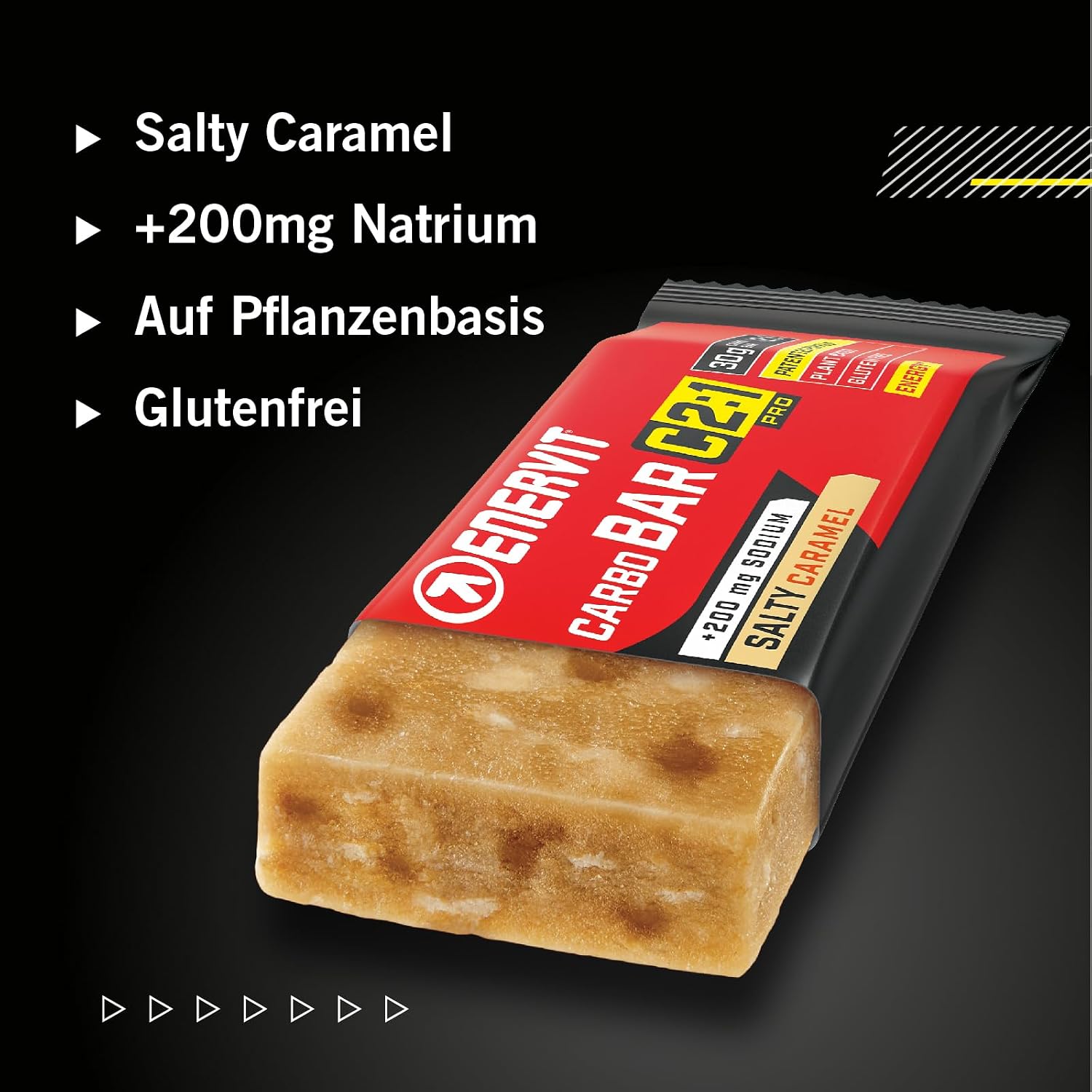 Thumbnail 3 de Enervit Carbo Bar C2:1PRO Salty Caramel – Energieriegel mit 30 g Kohlenhydraten pro Riegel
