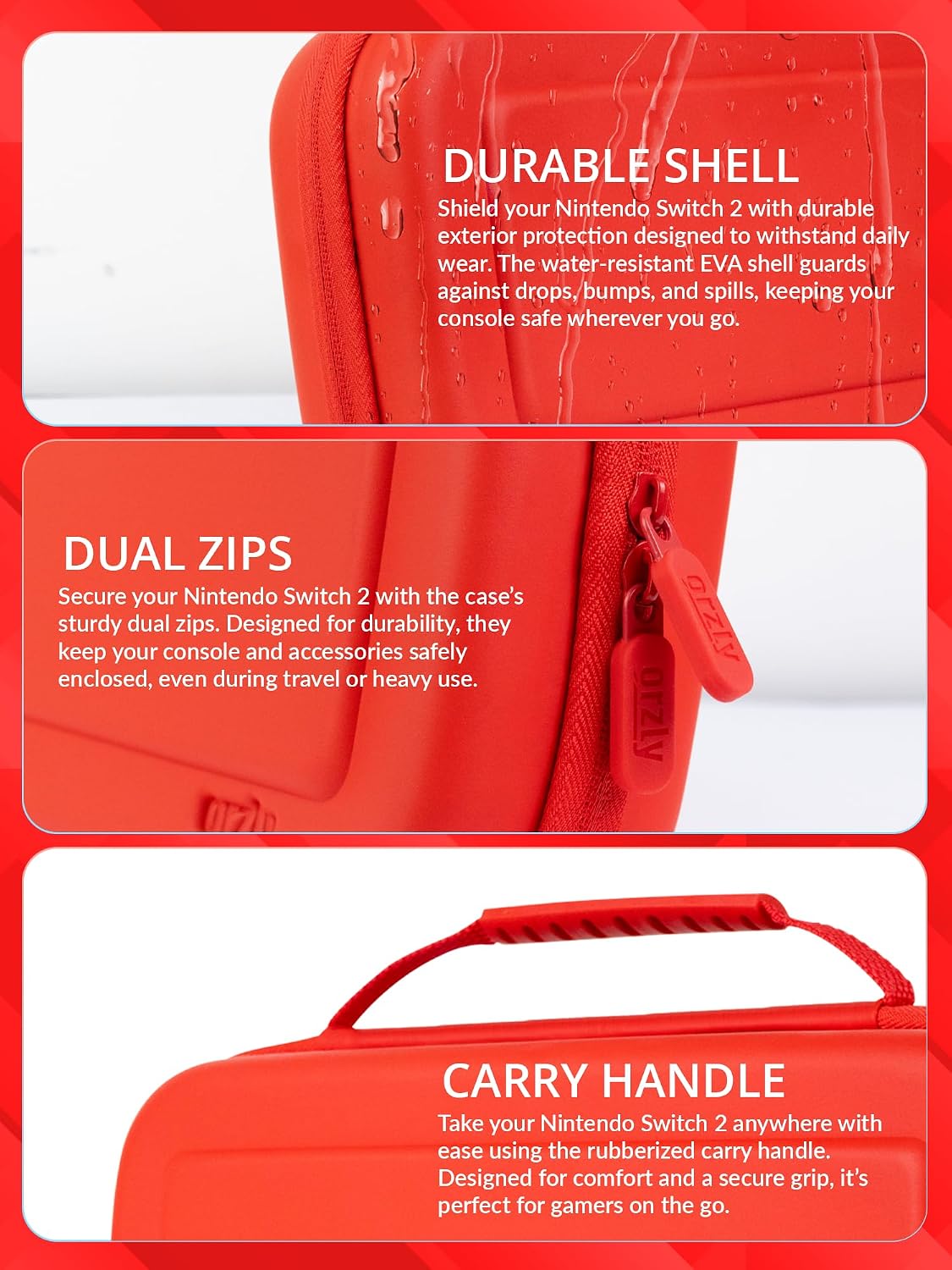 Thumbnail 3 de Orzly Nintendo Switch 2 Case
