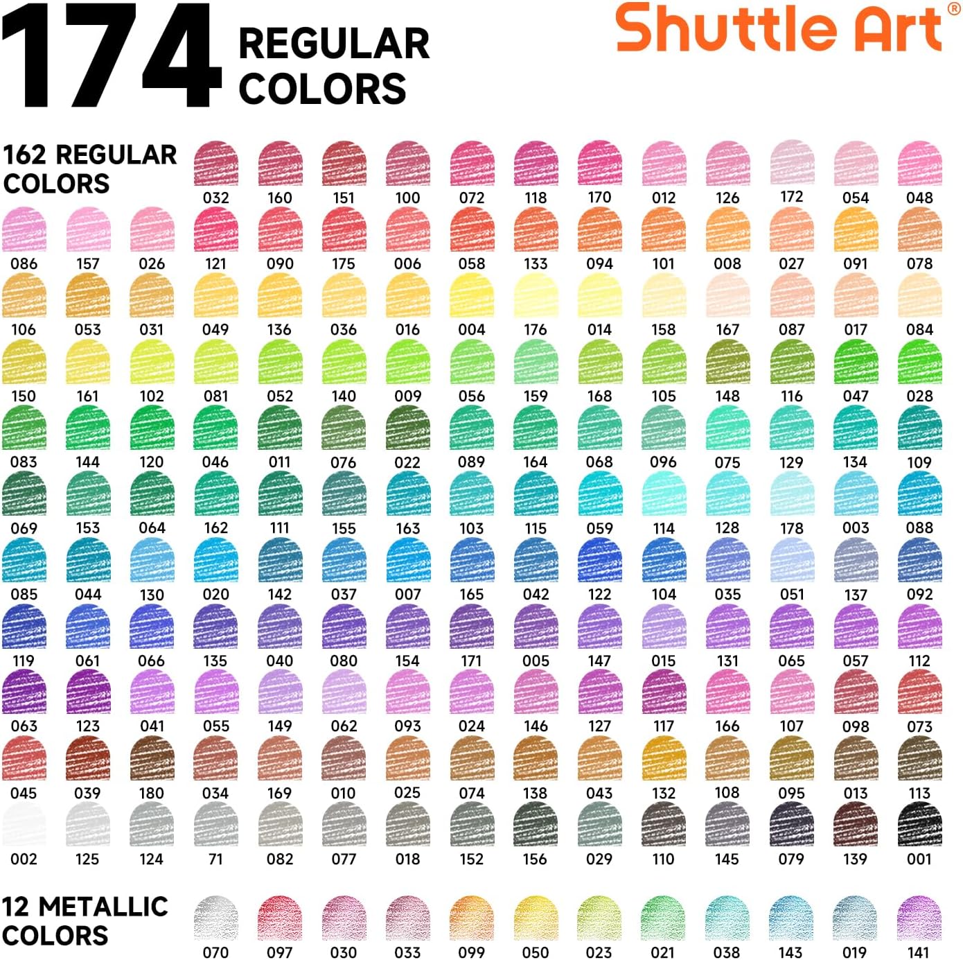 Detalle de Shuttle Art 174 Buntstifte