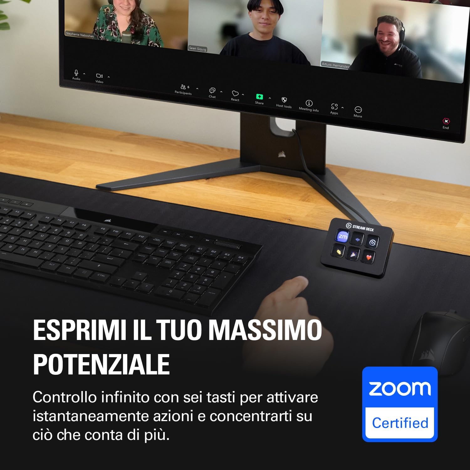 Thumbnail 2 de Elgato Stream Deck Mini 6 Tasti LCD per Contenuti