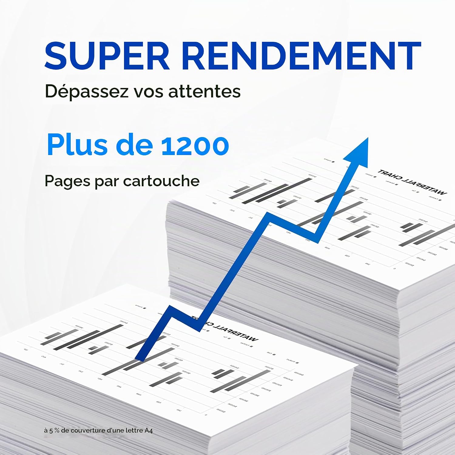 Detalle de Superprint TN2510 zwarte toner, compatibel met Brother TN-2510, 1.200 pagina's