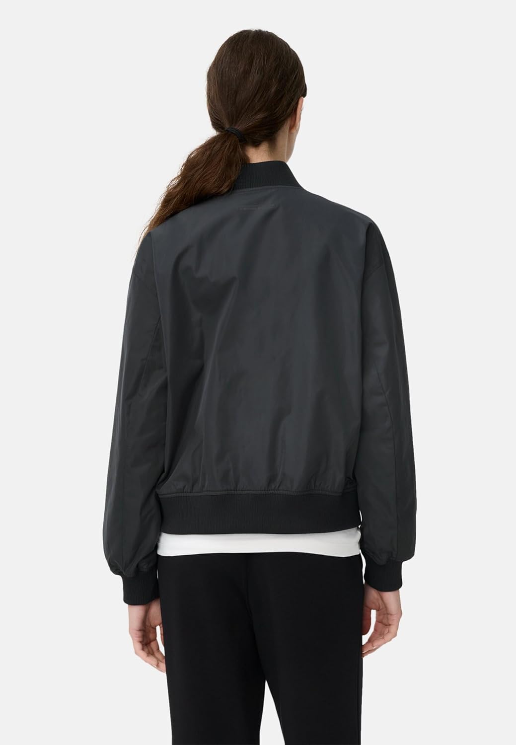 Detalle de camel active Damen Bomberjacke mit 2-Wege-Reißverschluss