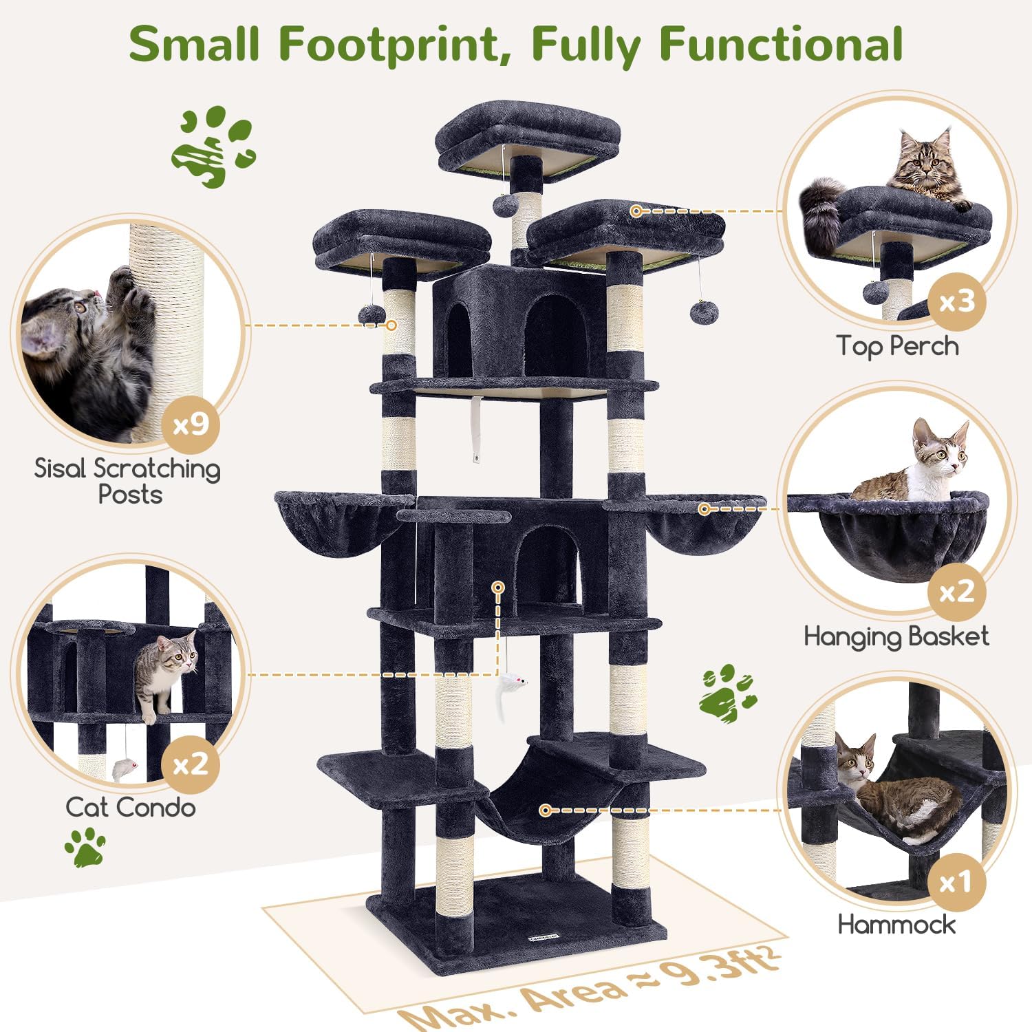 Detalle de Globlazer Cat Tower F80
