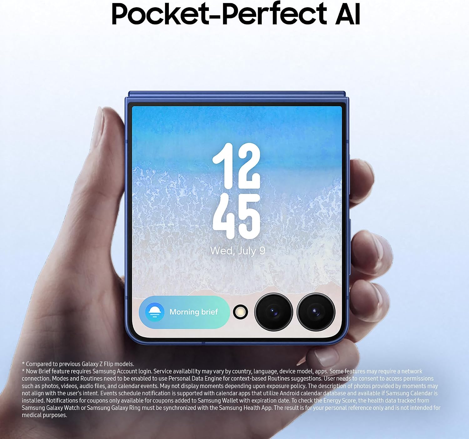 Thumbnail 2 de Samsung Galaxy Z Flip7 AI Phone: Thin & Light Foldable Power with 50MP Camera
