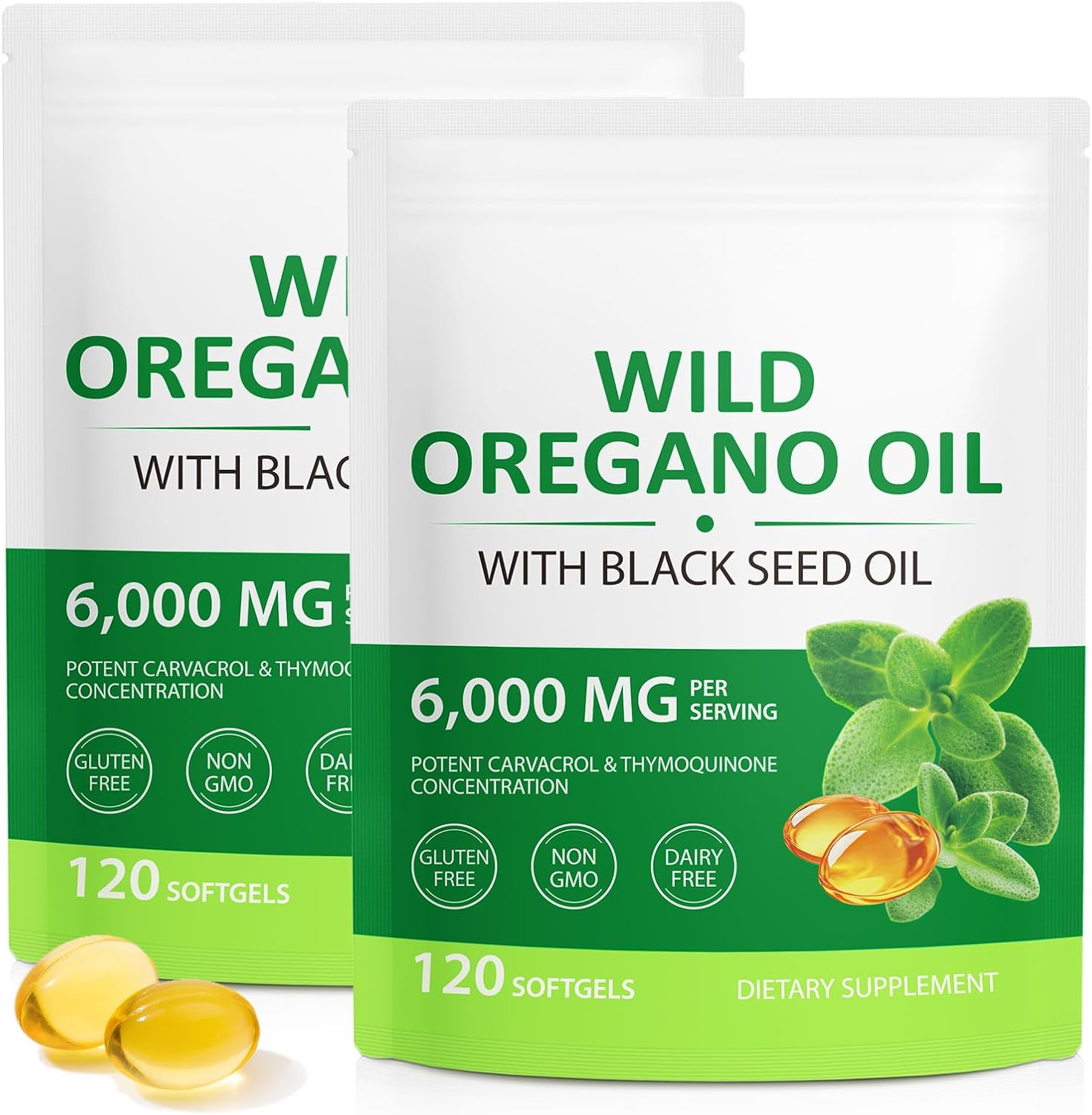 Detalle de Aceite de Oregano con Aceite de Semilla Negra 2 unidades