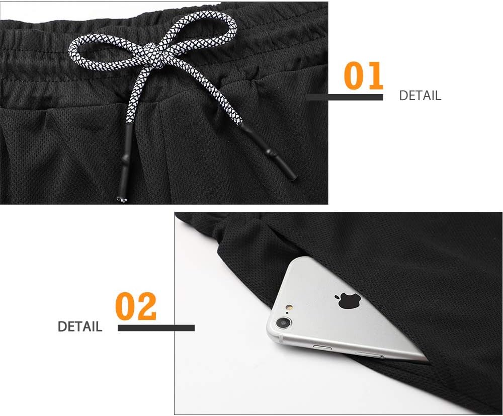 Thumbnail 4 de Superora Herren Laufshorts 2-in-1 Sport Shorts mit integrierten Taschen