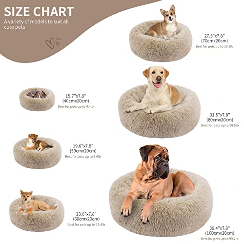 Detalle 2 de BVAGSS Anxiety Dog Bed 70 cm calming donut