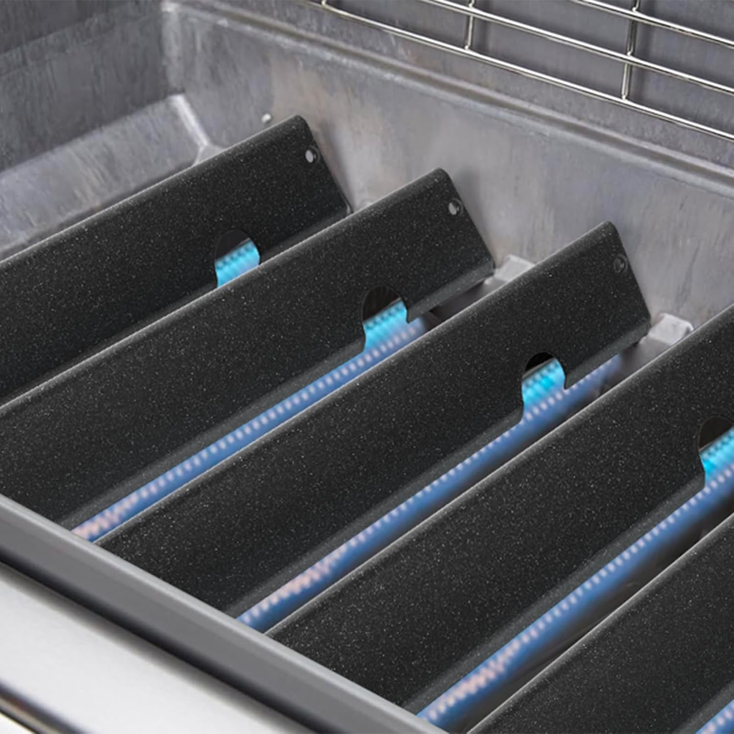 Detalle 2 de 66032 Flavorizer Bars für Weber Genesis II/LX 300 Serie – 43,4 cm Ersatzset (5 Stück)