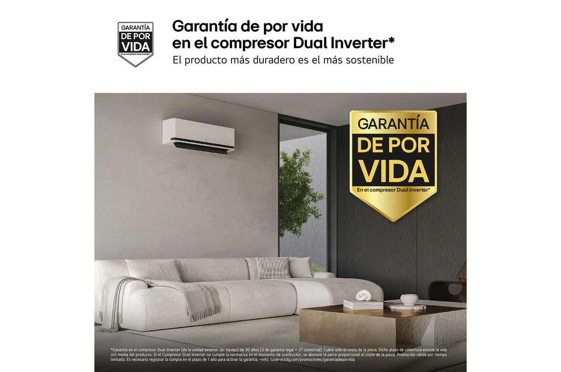 Thumbnail 4 de LG MAGNA912SX Dualcool AI Air S: Aire acondicionado 2x1 con 2150+3010 frigorías y garantía de por vida