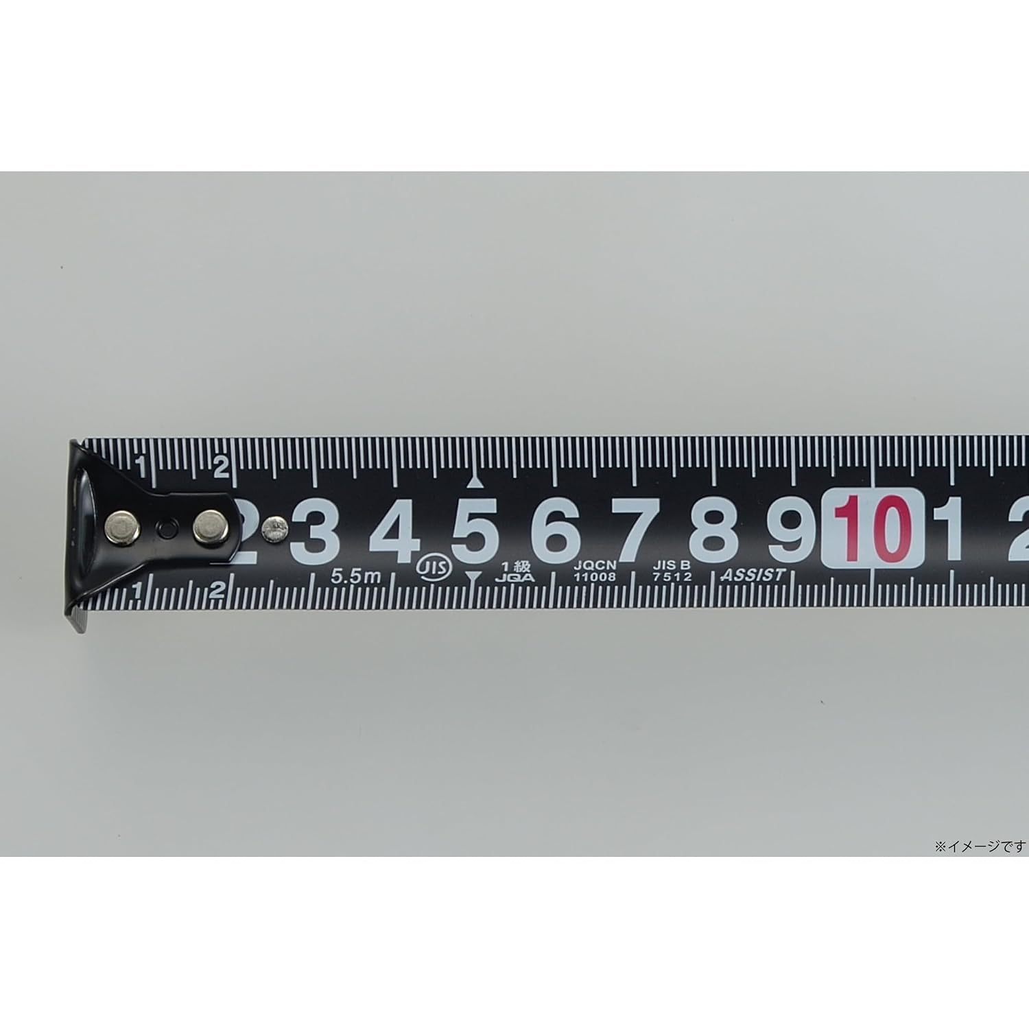 Detalle de TAKAGI ブラックテープ コンベックス 25mm×5.5m JIS1級・両面目盛