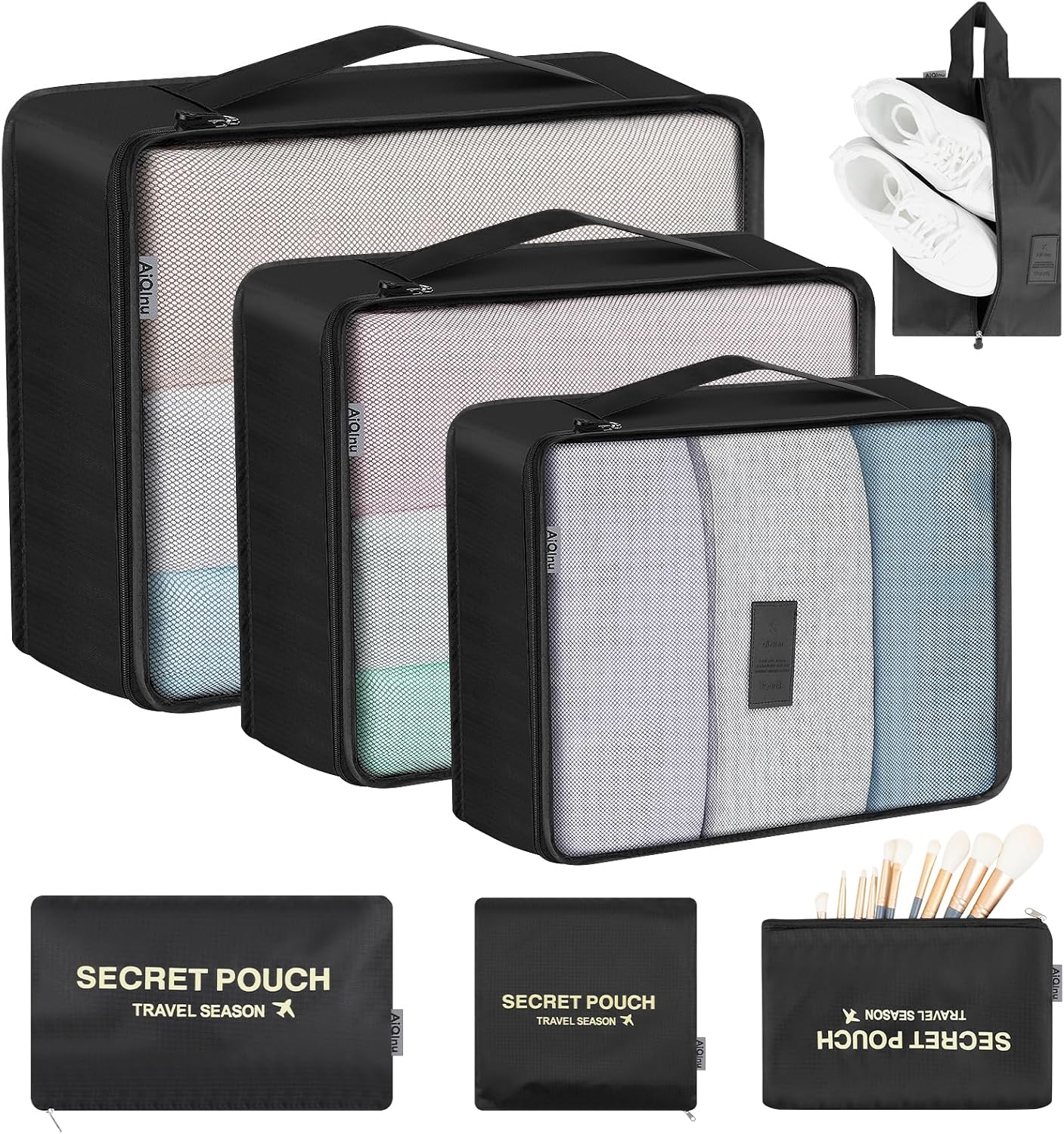 Detalle de AiQInu Organizer Valigie Set 7 pezzi