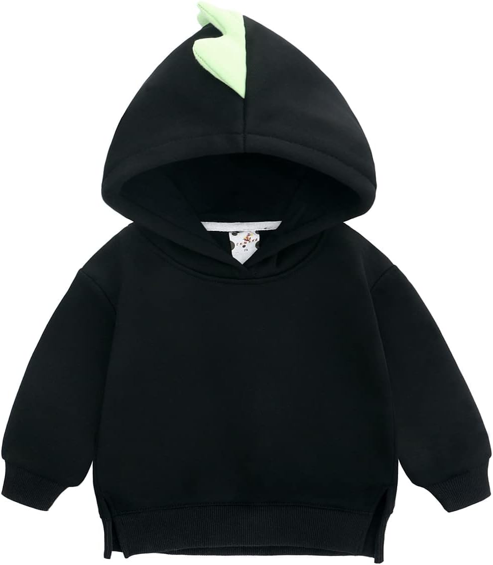 Thumbnail 1 de famuka Little Kids Dinosaur Hoodie: Unisex Toddler Sweatshirt for Everyday Warmth