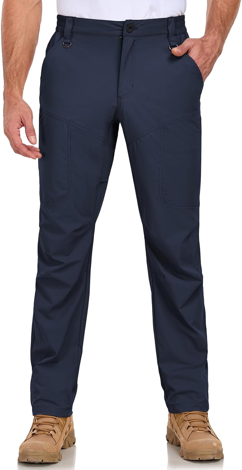 Thumbnail 6 de SPOSULEI Lightweight Cargo Hiking Pants, Quick-Dry Nylon, 6 Pockets