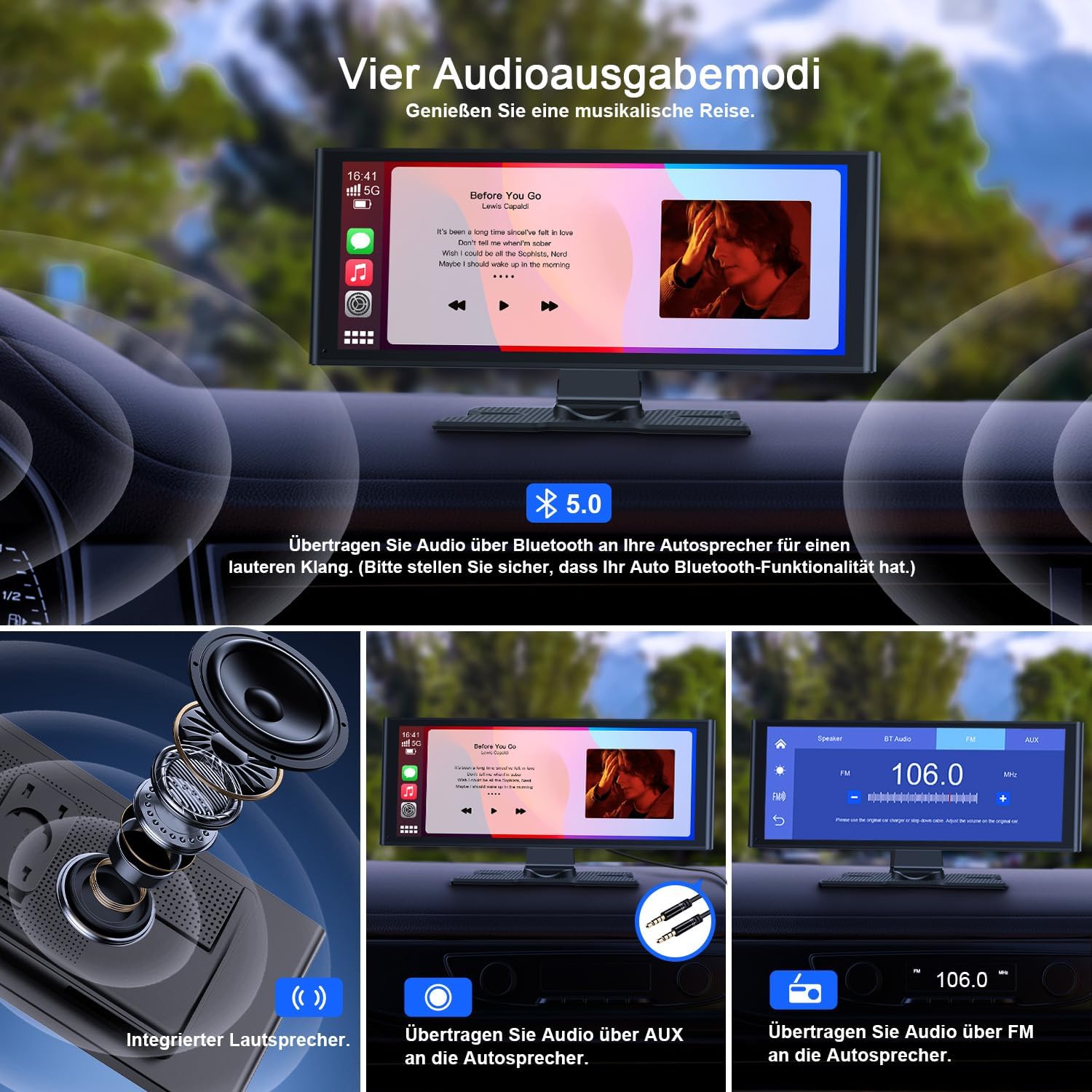 Thumbnail 3 de Avylet 9,26 Zoll Wireless Carplay Display