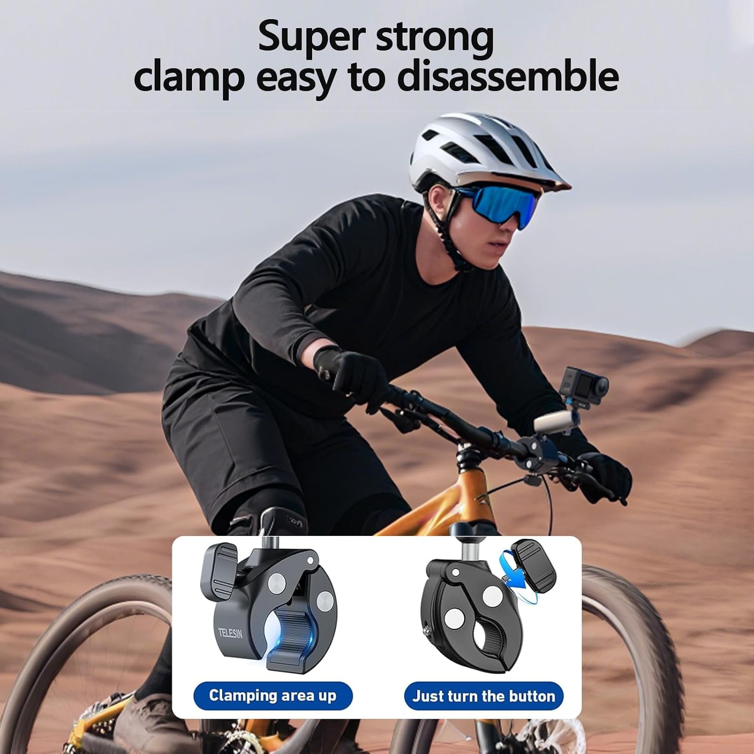 Thumbnail 4 de AuyKoo Quick Release Clamp Mount for DJI Osmo