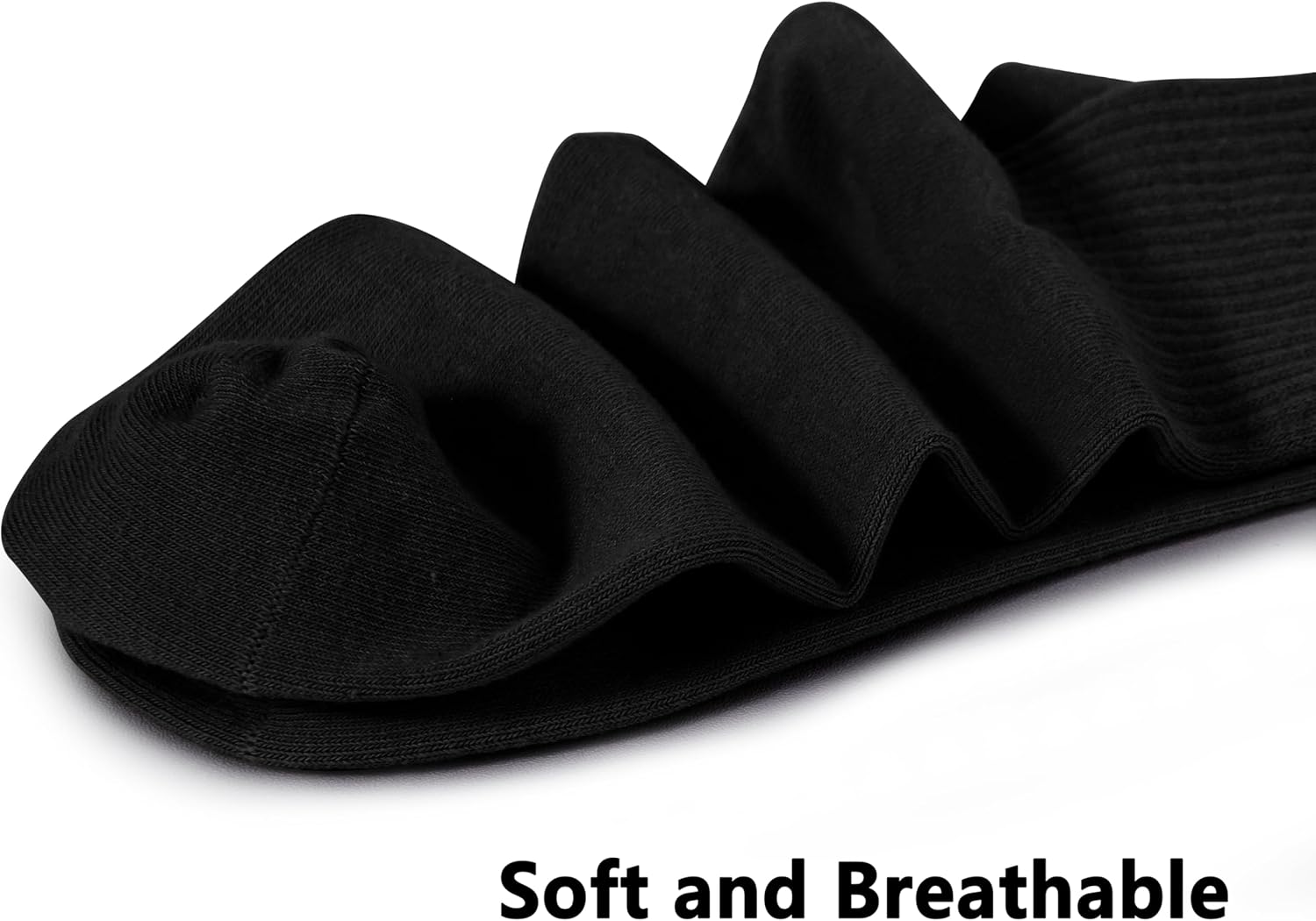 Detalle 2 de BomKinta Women Casual Calf Socks 6 Pairs