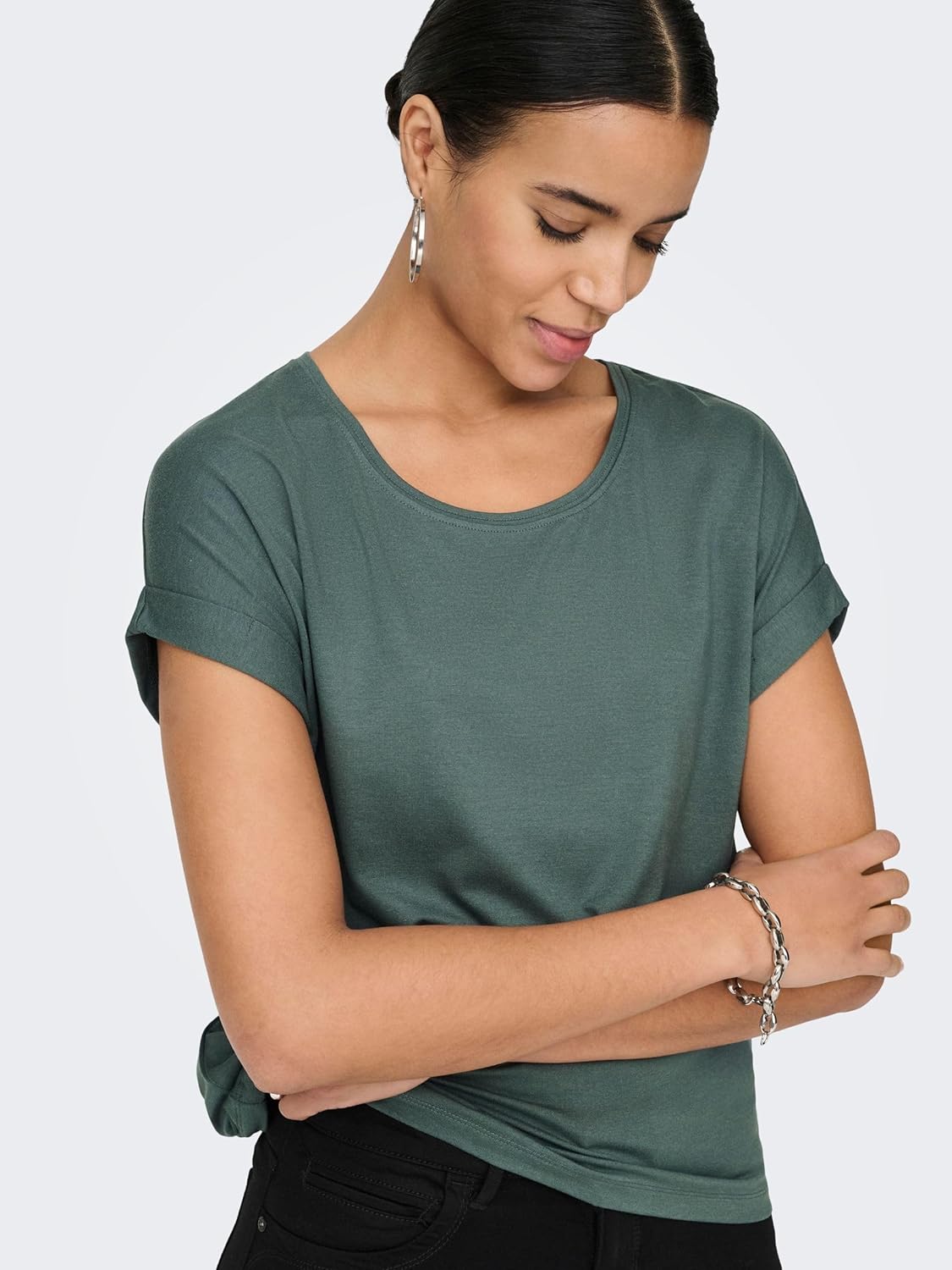 Thumbnail 5 de ONLY Female Top ONLMOSTER Top – Normal geschnitten, 75% Viskose / 20% Polyester / 5% Elasthan