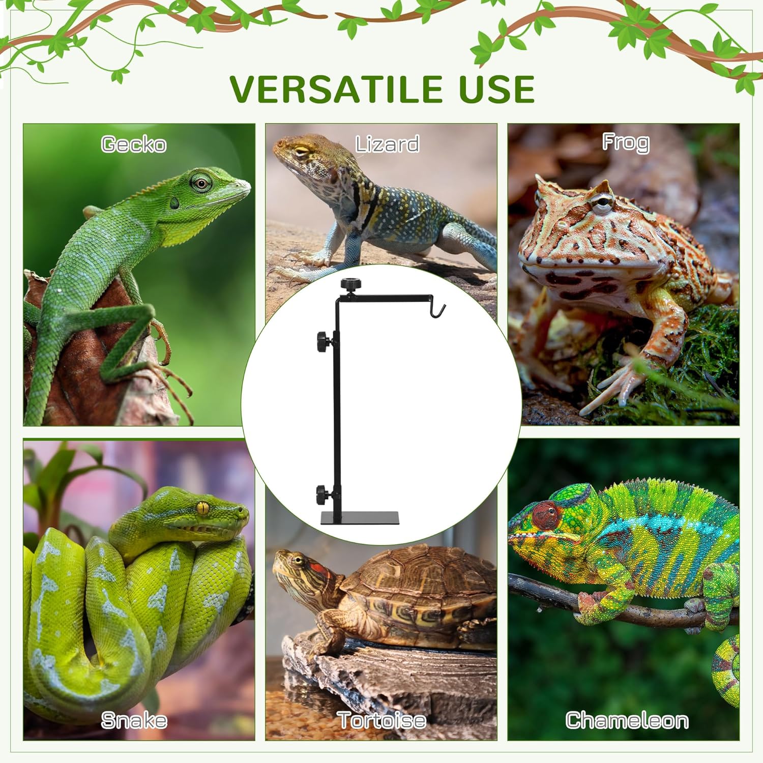 Thumbnail 2 de PawHut Reptile Lamp Stand