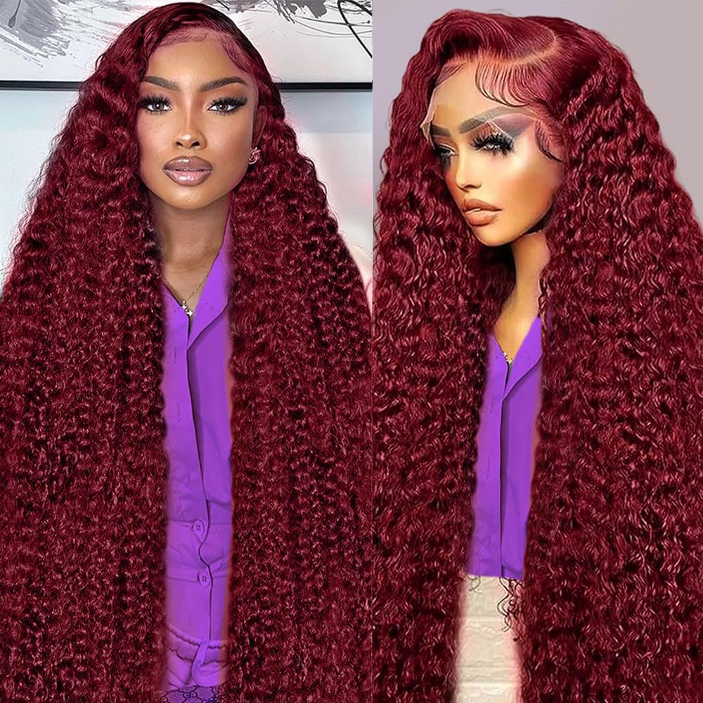 Thumbnail 6 de Armodeo 250 Density 30 Inch Deep Wave Lace Front Wig — 100% Human Hair, Pre-Plucked, 13x4 Lace Front