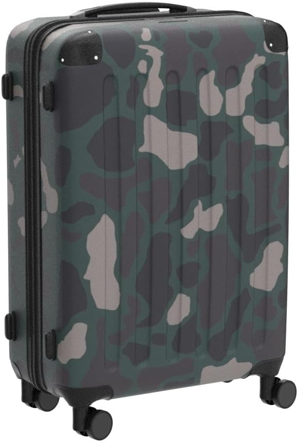 Detalle de Hauptstadtkoffer Spree: Valigia rigida media 65 cm, espandibile, TSA, 4 ruote, camouflage