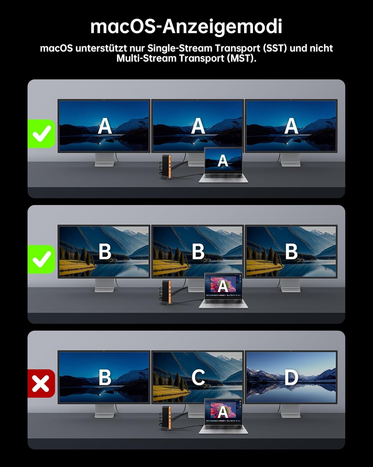 Thumbnail 6 de NOVOO RM15D Docking Station 100W