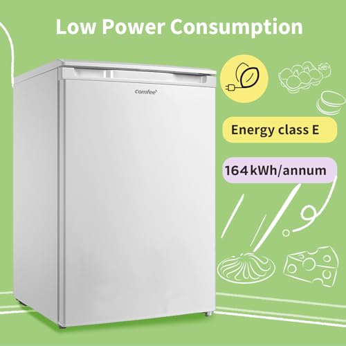 Thumbnail 5 de COMFEE' 88L Freestanding Under Counter Freezer with 4-Star Freezing – White