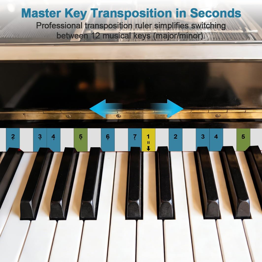 Detalle de Enjoyard Piano Keyboard Stickers for 61/88 Keys