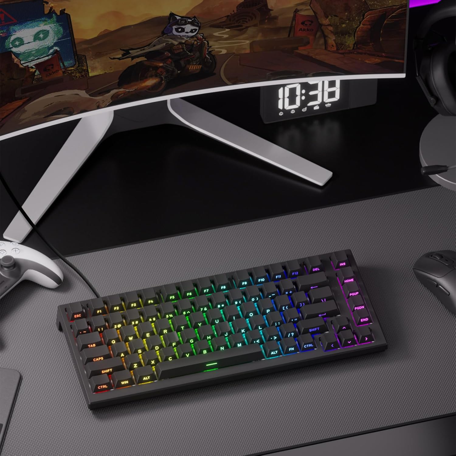Thumbnail 6 de Akko TAC75 Rapid Trigger Wired Gaming Keyboard with Hall Effect Magnetic Switch