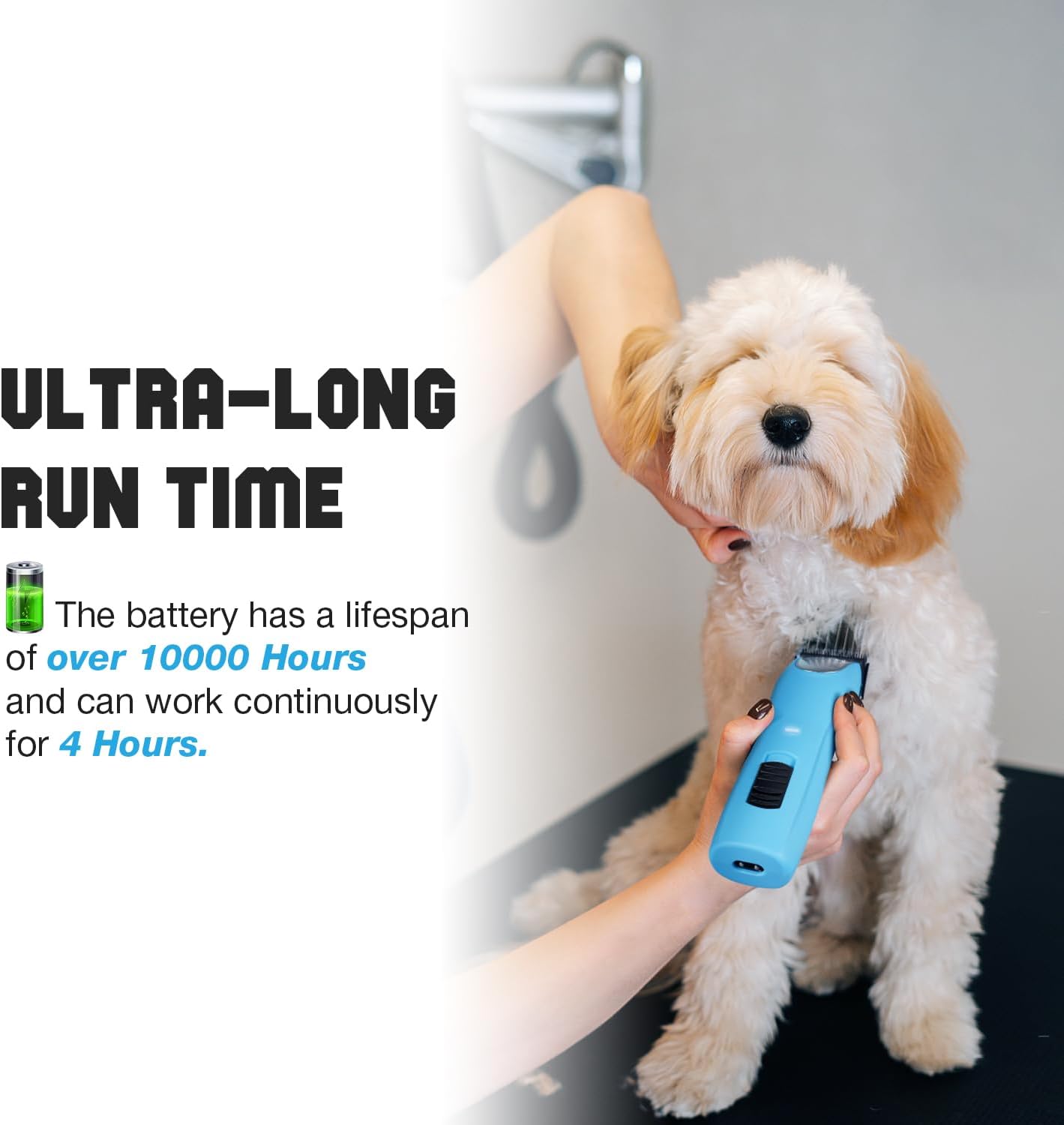 Thumbnail 2 de FuzzyFix Tosatrice per Cani Professionale con motore brushless e 2 velocità