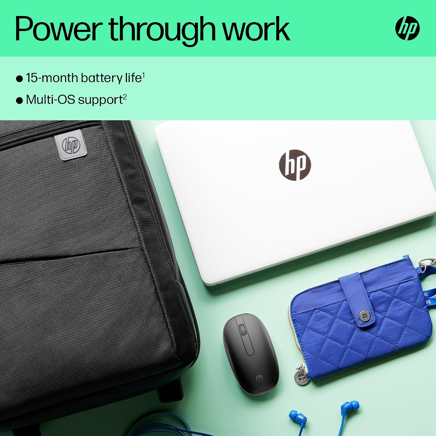 Thumbnail 3 de HP 240 Bluetooth Mouse 1600 DPI