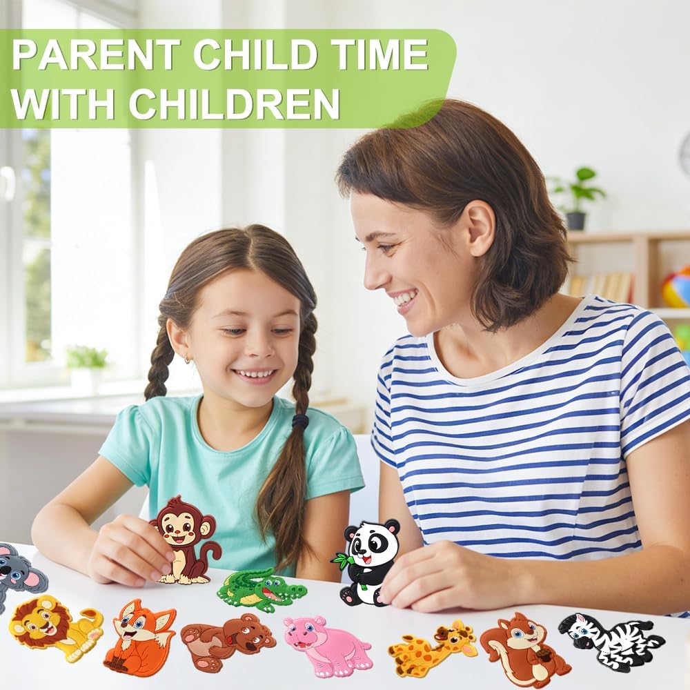 Thumbnail 6 de XIMISHOP 12PCS Forest Animal Fridge Magnets for Kids