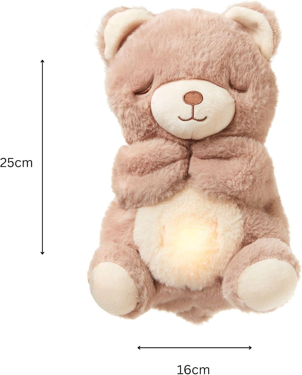 Thumbnail 1 de Nuby Mon Doudou Ours Apaisant – Bonne Nuit Peluche Veilleuse Musicale et Lumineuse pour Bébé
