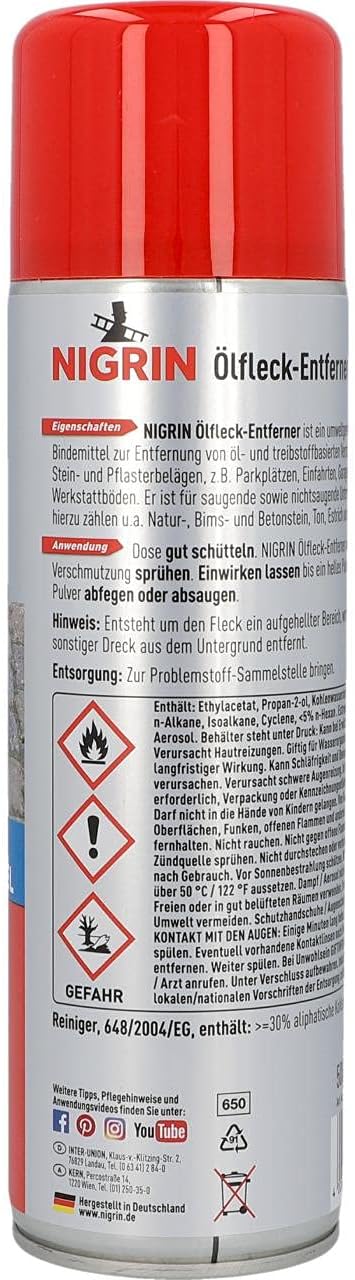 Thumbnail 1 de NIGRIN Ölfleck-Entferner – 500 ml, Grün