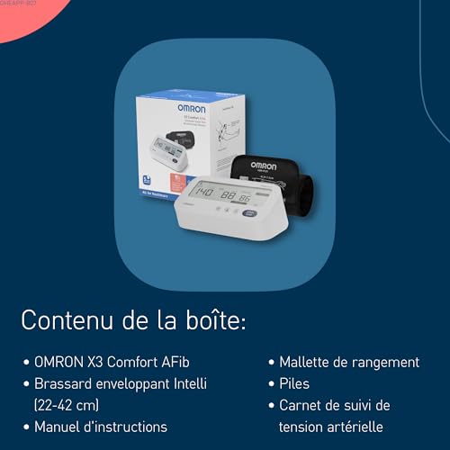 Thumbnail 6 de OMRON X3 Comfort AFib 💓 Tensiómetro de brazo, clínico