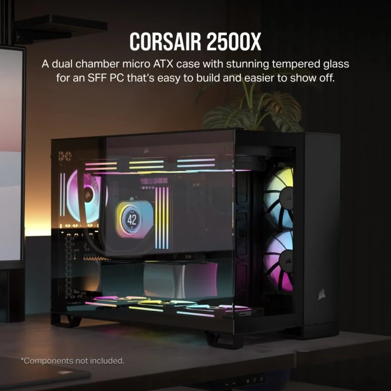 Thumbnail 3 de Corsair Midi Tower ATX Negra con USB-C 🖥